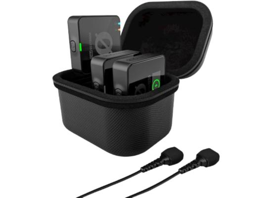 RODE Wireless PRO Compact Wireless Microphone System with Timecode, 32-bit Float On-board Recording, 2 Lavalier Microphones and Smart Charge Case for Filmmaking and Content Creation