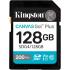 Kingston Canvas Go Plus 128GB SD Card | Up to 200MB/s | Class 10, UHS-I, U3, V30