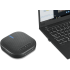 Lenovo Wireless VoIP Speakerphone Bluetooth & USB C Input Omnidirectional 360-Degree 4 MICs Support 10 People 6500mah Power Bank , Black