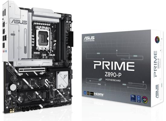 ASUS PRIME Z890-P Z890 DDR5 LGA 1851 Advanced AI PC-ready 4x M.2 SSD PCIe® 5.0 Thunderbolt™ 4 USB Type-C® 2.5Gb Lan