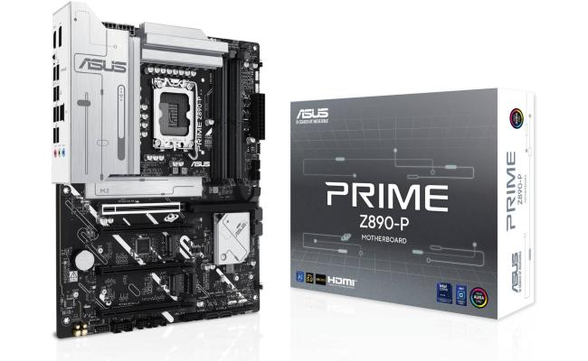 ASUS PRIME Z890-P Z890 DDR5 LGA 1851 Advanced AI PC-ready 4x M.2 SSD PCIe® 5.0 Thunderbolt™ 4 USB Type-C® 2.5Gb Lan