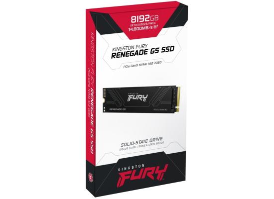 Kingston FURY Renegade G5 8TB PCIe 5.0 NVMe M.2 SSD up to 14,700MB/s