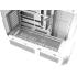 Thermaltake View 600 TG Full Tower 420mm Radiator Support Hidden Connector Support; Rotatable PCIe Slots,  Snow + Thermaltake 6.0" LCD Panel Kit Snow White