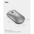 Lenovo 600 Bluetooth Silent Mouse, Blue Optical Sensor, Adjustable DPI, 4 Button, Microsoft Swift Pair, Windows, Chrome, Gray