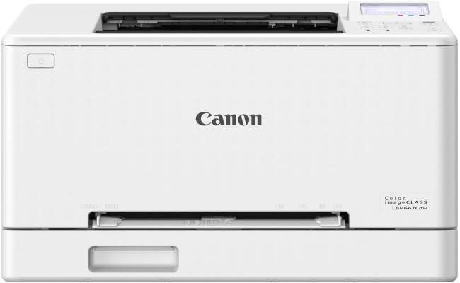 Canon i-SENSYS LBP647Cdw A4 Color Laser Wireless & Duplex Printer For Home & Office up to 26 PPM - White
