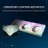 ASUS Prime MR120 aRGB Fan, 1600 RPM Fan Speed, 58 CFM Fan Airflow, Standard Blade, Dual-Sided Lighting, Sleeve Bearing, Single Pack, White
