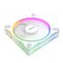 ASUS Prime MR120 aRGB Fan, 1600 RPM Fan Speed, 58 CFM Fan Airflow, Standard Blade, Dual-Sided Lighting, Sleeve Bearing, Single Pack, White