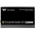 Thermaltake Toughpower GT 1200W 80 Plus Gold Certified ATX 3.1 2x Native PCIe 5.1 12V-2x6 Full Modular, Flat Cables  Japanese Main Capacitors 140mm Fan , Black