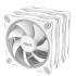 ASUS Prime MR120 aRGB Fan, 1600 RPM Fan Speed, 58 CFM Fan Airflow, Standard Blade, Dual-Sided Lighting, Sleeve Bearing, Triple Pack, White