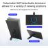 ASUS MB169CK ZenScreen 16” IPS Full HD Portable USB Monitor , Dual USB-C, Mini-HDMI, Eye Care, Flicker Free, Blue Light Filter, Anti-Glare Surface, 360° Kickstand,Black