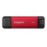 Kingston 1T Dual USB-A & C Portable SSD Durable Metal Casing Up to 1050MB/s USB 3.2 Gen 2 support Windows, macOS, Linux , Chrome , Android™, iOS/iPadOS