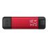 Kingston 2TB Dual USB-A & C Portable SSD Durable Metal Casing Up to 1050MB/s USB 3.2 Gen 2 support Windows, macOS, Linux , Chrome , Android™, iOS/iPadOS