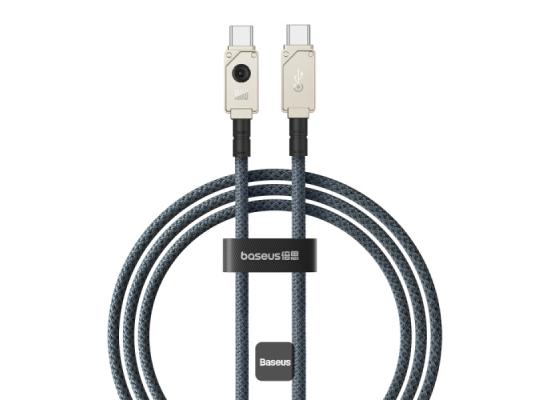 Baseus Unbreakable Series 100W PD Fast Charging Data Cable Type-C to Type-C 1M - White product thumbnail 2