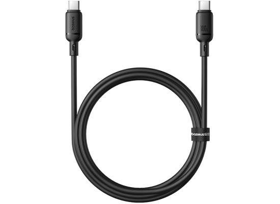 Baseus Silky Series Fast Charging Cable Type-C to Type-C 100W 2M - Black product thumbnail 2