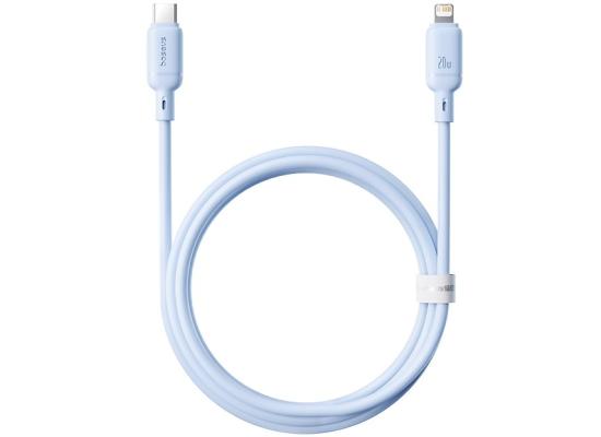 Baseus Silky Series Fast Charging Cable Type-C to Lightning 20W - Blue product thumbnail 2