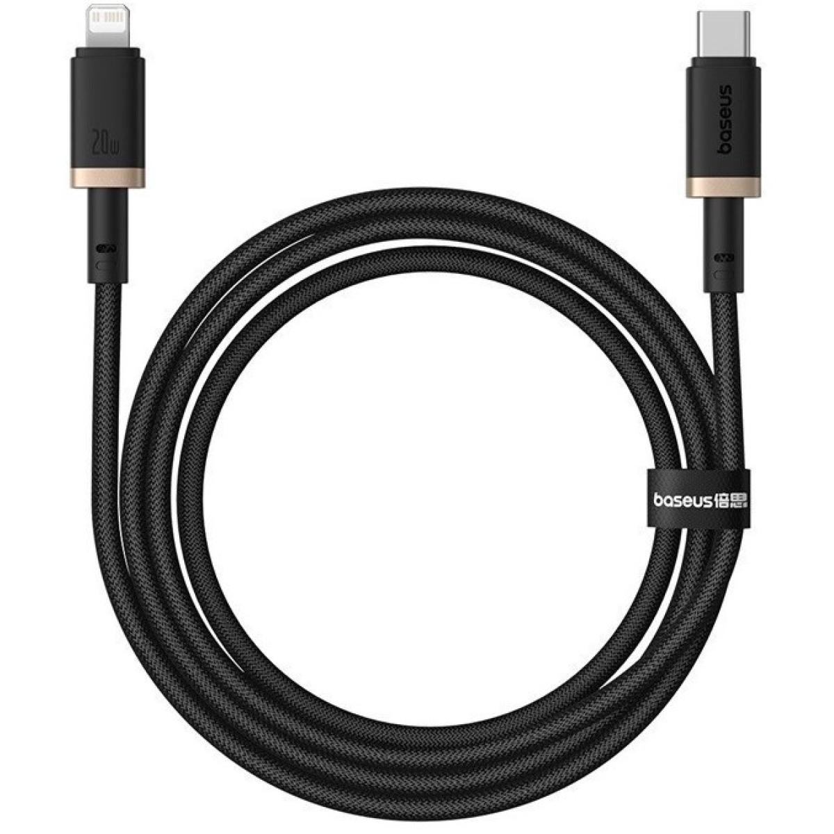 Baseus Dura Braided USB-C to Lightning Cable 20W 1M - Black