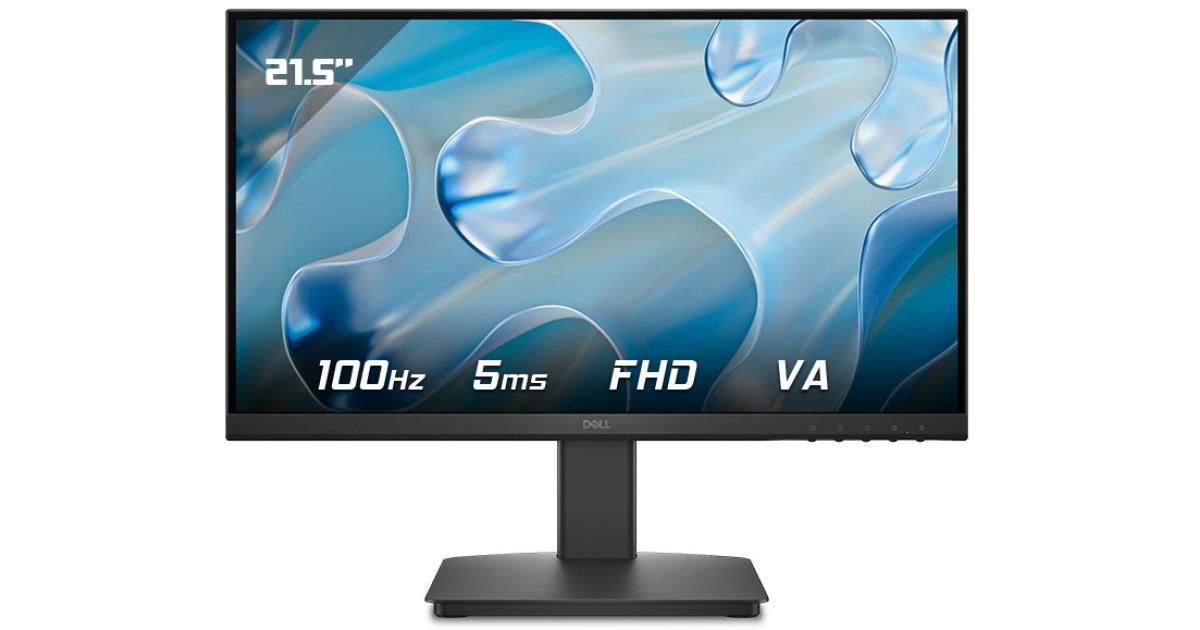 Dell SE2225HM 21.5" Full HD 100Hz Refresh Rate, Edge LED Backlight Technology, Eye Comfort Technology, Panel Mount w/ HDMI & VGA , Black
