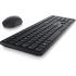 Dell Pro KM5221W Wireless Keyboard & Mouse Durable & Secure up to 4000 DPI Mouse Programmable Keys 36 Month Battery Arabic / English