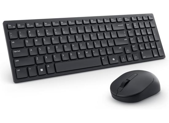 Dell Pro KM5221W Wireless Keyboard & Mouse Durable & Secure up to 4000 DPI Mouse Programmable Keys 36 Month Battery Arabic / English