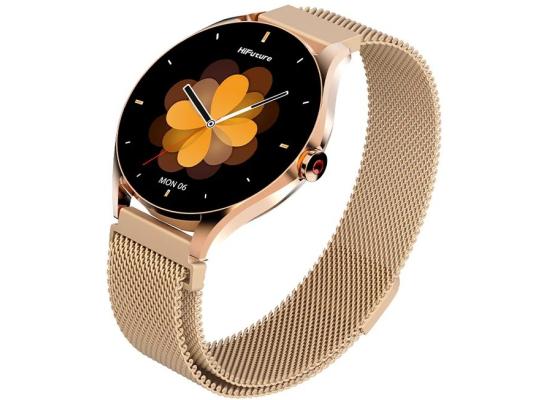 HiFuture Aura 2 Woman Bluetooth 5.3 Smart Watch, 1.32" Amoled display, IP68 Waterproof, 270mAh battery, provides up to 7 days, over 100 sports modes, Heart rate & Sleep Monitoring - Rose Gold product thumbnail 2