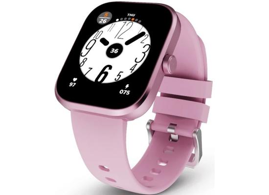 HiFuture LUME Pro Smartwatch 1.85-inch AMOLED Display, Dual-Core Processor, 100+ Sports Modes, Built-in Wireless Calling, 24/7 Health Monitoring (Heart Rate, SpO2, Sleep), Ultra-Light Weight Sleek Design, Pink product thumbnail 2