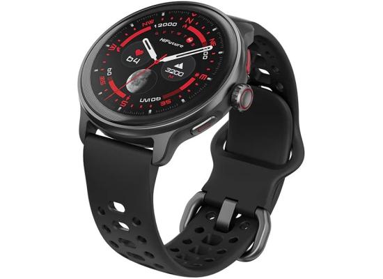 HiFuture VELA Smart Watch,1.43" AMOLED Display, Bluetooth 5.3, Powered by Dual Core Processor & Syntra AI, GPS Heartbeat & 100+ Sports Modes 5ATM Waterproof 36mm Smart Watch - Black product thumbnail 2
