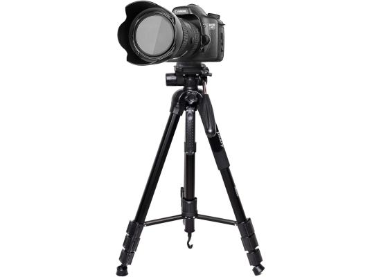 Jmary KP-2264 Professional Aluminium 1.75M Tripod Monopod for All DSLR Cameras (Black) product thumbnail 2