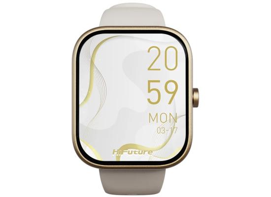 HiFuture LUME Smartwatch 1.85" IPS Display, Dual-Core Processor, 100+ Sports Modes, Built-in Wireless Calling, 24/7 Health Monitoring (Heart Rate, SpO2, Sleep), Ultra-Light Weight Sleek Design, Champagne Gold product thumbnail 2