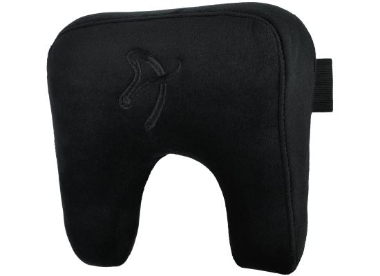 AROZZI Neck Pillow Ergonomic Pillow For Head & Neck Memory Foam Soft Fabric Compatible with all Arozzi Chairs & Most Other Gaming Chairs , Velvet Black
