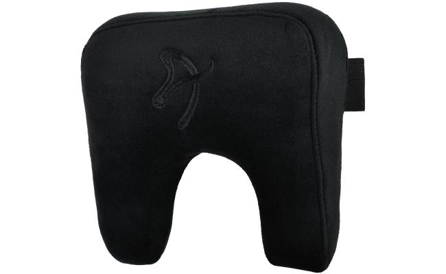 AROZZI Neck Pillow Ergonomic Pillow For Head & Neck Memory Foam Soft Fabric Compatible with all Arozzi Chairs & Most Other Gaming Chairs , Velvet Black