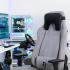 AROZZI Neck Pillow Ergonomic Pillow For Head & Neck Memory Foam Soft Fabric Compatible with all Arozzi Chairs & Most Other Gaming Chairs , Velvet Black