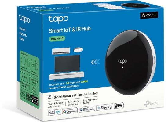 TP-Link Tapo H110 Smart Home, Infrared Smart Hub, Air Conditioner, TV, Remote Control, Chime Function, Sub-1GHz