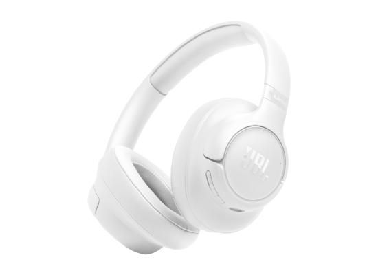 JBL Tune 730 BT Wireless Over-Ear Headphones with JBL Pure Bass Sound, Bluetooth 6.0, Foldable Design, Audio Cable, 76-Hour Battery Life and Google Fast Pair/Microsoft Swift Pair - White product thumbnail 2