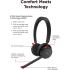 Lenovo Wireless VoIP Headset Teams Certified, Noise-Canceling Mic, Bluetooth 5.3 Multipoint, USB-A Receiver, 31-Hour Talk & 60-Hour Playback, Lightweight Over-Ear Design, Replaceable Earcups