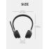 Lenovo Wireless VoIP Headset Teams Certified, Noise-Canceling Mic, Bluetooth 5.3 Multipoint, USB-A Receiver, 31-Hour Talk & 60-Hour Playback, Lightweight Over-Ear Design, Replaceable Earcups