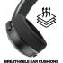 Skullcandy Crusher 540 Active Wireless Bluetooth Headphones with Multi-Sensory Bass, Noise Isolating Over-Ear Fit, Sweat and Water Resistant, 40 Hours Battery, Microphone for iPhone Android - Coal