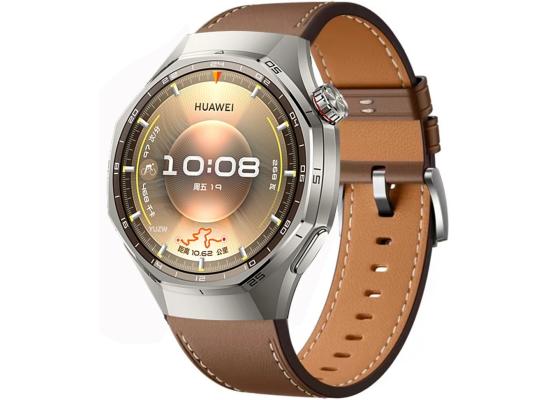 HUAWEI WATCH GT 6 Pro GPS 46mm Smart Watch, 1.47''AMOLED Touchscreen, up to 21 days battery life, Pro-level Cycling, 100+ Sports Mode, iOS & Android, ECG Analysis, All-day Health Monitoring, Brown