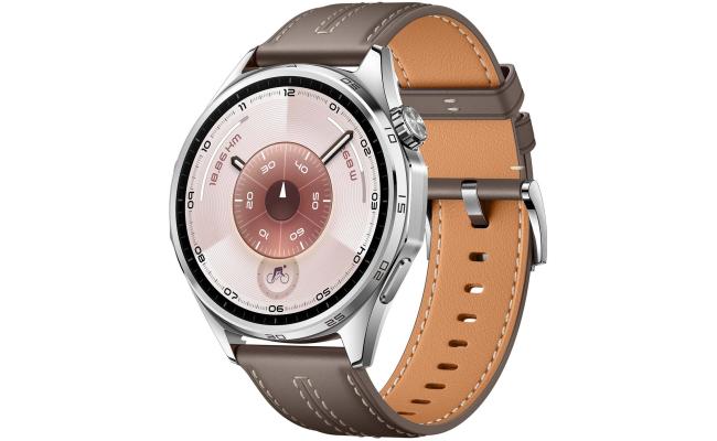 HUAWEI WATCH GT 6 GPS 46mm Smart Watch, 1.47''AMOLED Touchscreen, up to 21 days battery life, Cycling,100+ Sports Mode, iOS & Android, All-day Health Monitoring, Emotional Wellbeing, Grey