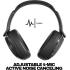 Skullcandy Hesh 540 ANC Wireless Over-Ear Bluetooth Headphones with THX Spatial Audio, Active Noise Cancelling, Personalized Sound, Up to 65 Hours Battery, Microphone for iPhone Android - True Black