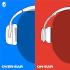 Skullcandy Hesh 540 ANC Wireless Over-Ear Bluetooth Headphones with THX Spatial Audio, Active Noise Cancelling, Personalized Sound, Up to 65 Hours Battery, Microphone for iPhone Android - Bone