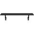 Arozzi Arena Desk Riser Large Ergonomic Design Universal compatibility Reinforced Metal Beam Supports up to 20KG , Black