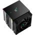 DeepCool AK620 Digital SE CPU Air Cooler Mighty 260w TDP 6 Copper Heat Pipes Dual-Tower CPU Cooler w/ ARGB LED Strip & Digital Screen Displays , Black