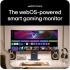 LG 45GX90SA UltraGear™ Smart 45” OLED Curved 800R 2K 240Hz 0.03ms HDR True Black 400 webOS 24 AI Picture & Sound G-SYNC Compatible HDMI 2.1 & USB C Adjustable Stand  - Black