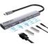 Promate LinkHub-5X UCB-C 5-in-1 Multiport Hub features 2 USB-A ports with 5Gbps speed, 1 USB-C port with 100W Power Delivery, 480Mbps USB-C port, 4K@60Hz HDMI port
