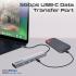 Promate LinkHub-5X UCB-C 5-in-1 Multiport Hub features 2 USB-A ports with 5Gbps speed, 1 USB-C port with 100W Power Delivery, 480Mbps USB-C port, 4K@60Hz HDMI port
