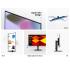 Samsung 24” (S40GD) Business Serise 24" IPS 100Hz , Eye Saver Mode, Game Picture Mode w/ Adjustable Stand & Display Port , HDMI & USB Hub - Black