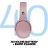Skullcandy Crusher 540 Active Wireless Bluetooth Headphones with Multi-Sensory Bass, Noise Isolating Over-Ear Fit, Sweat and Water Resistant, 40 Hours Battery, Microphone for iPhone Android - Soft