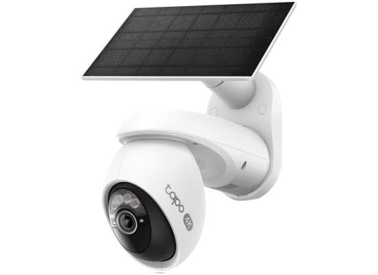 TP-Link Tapo C660 Kit 4K Outdoor Camera Wireless, Battery Camera w/Solar Panel, Pan/Tilt, 360° View, 24/7 Capture, Free Person/Vehicle Detection, Night Vision, SD/Cloud, Works w/Alexa and Google Home, VistaCam 360