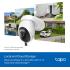TP-Link Tapo C660 Kit 4K Outdoor Camera Wireless, Battery Camera w/Solar Panel, Pan/Tilt, 360° View, 24/7 Capture, Free Person/Vehicle Detection, Night Vision, SD/Cloud, Works w/Alexa and Google Home, VistaCam 360
