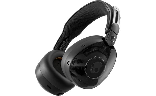 Skullcandy Aviator 900 ANC Wireless Over-Ear Bluetooth Headphones, THX Spatial Audio with Head Tracking, Adaptive Noise Cancelling, Up to 60 Hours Battery, Microphone for iPhone Android - True Black